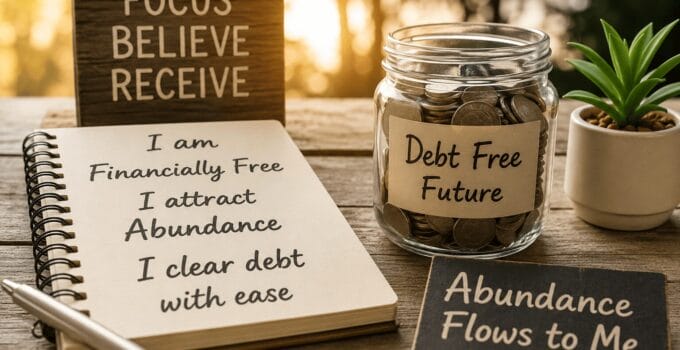 Law of Attraction for Clearing Financial Debt