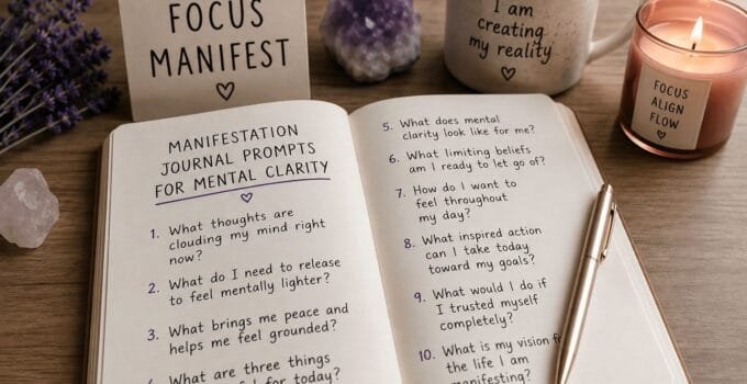 Manifestation Journal Prompts for Mental Clarity