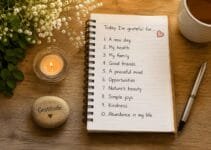 Simple Gratitude List for Daily Abundance Simple Gratitude List for Daily Abundance