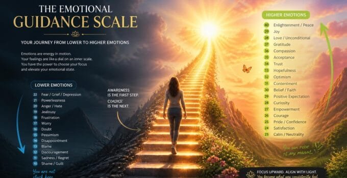 Abraham Hicks Emotional Guidance Scale
