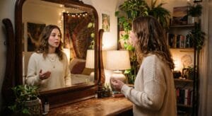 The Mirror Technique for Self-Confidence