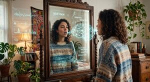 The Mirror Technique for Self-Confidence